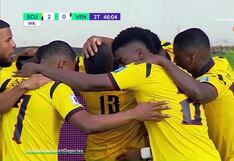 ¡Definió con calidad! Gol y doblete de Enner Valencia para el 2-0 de Ecuador vs. Venezuela