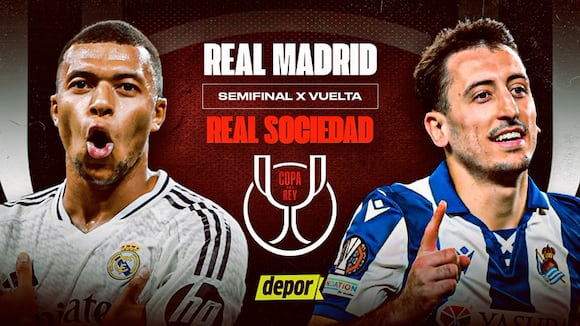 Real Madrid vs. Real Sociedad juegan por la vuelta de semifinales de la Copa del Rey 2025 (Video: @realmadrid).