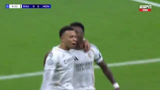 La ley del ex: goles y doblete de Kylian Mbappé para el 2-0 de Real Madrid vs. Mónaco