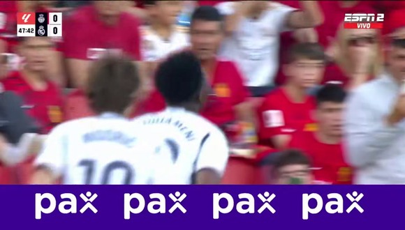 Aurélien Tchouaméni fue autor del primer gol del partido entre Real Madrid vs. Mallorca. (Video: ESPN)