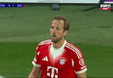 ¡Penal de Willian Pacho! Gol de Harry Kane para el 1-0 del Bayern vs. PSG