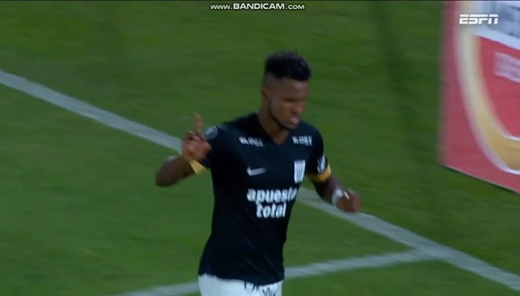 Gol de Aldair Rodríguez para el 1-0 de Alianza Lima ante Libertad. (Video: ESPN)