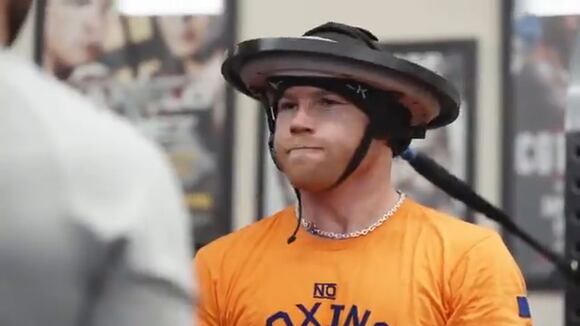 Así entrenan Canelo para la pelea con Bivol