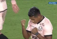 ¡De tiro libre! Golazo de Flores para el 1-0 de Universitario vs. Atlético Nacional