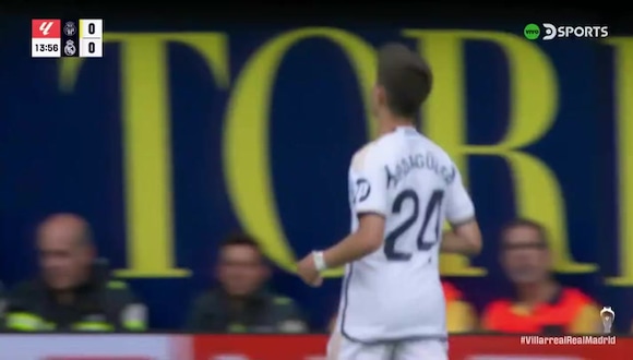 Arda Güler abrió el marcador del partido entre Real Madrid vs Villarreal. (Video: DSports)