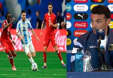 Lionel Scaloni: “Si Messi está en condiciones, juega siempre”