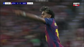 ¡Al que madruga, Lamine Yamal lo ayuda! Gol tempranero para el 1-0 del Barcelona vs. Atlético de Madrid