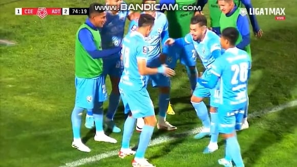 Kevin Serna anotó el 2-1 de ADT vs. Cienciano. (Video: Liga 1 Max)