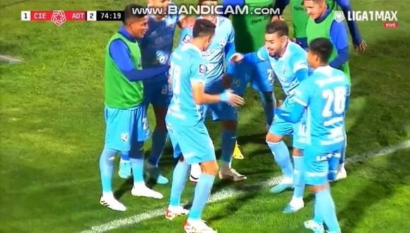 Kevin Serna anotó el 2-1 de ADT vs. Cienciano. (Video: Liga 1 Max)