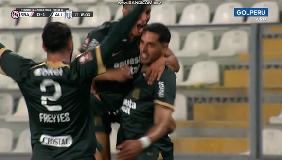 Pablo Sabbag anotó el 1-0 de Alianza Lima vs. Sport Boys. (Video: GOLPERU)