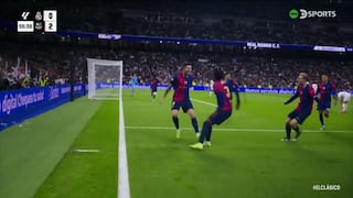 ¡Silenció el Bernabéu! Goles de Robert Lewandowski para el 2-0 de Barcelona vs. Real Madrid