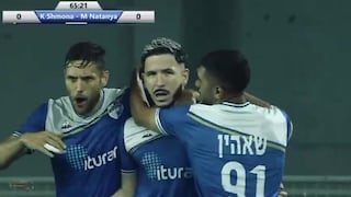 ¡Continúa anotando! Gol de Adrián Ugarriza para la victoria del Kiryat Shmona en la Liga de Israel