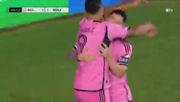 Gol de Lionel Messi para Inter Miami