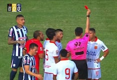 ¡Por imprudencia! Tarjeta roja a Paulo de la Cruz en el Atlético Grau vs Alianza Lima