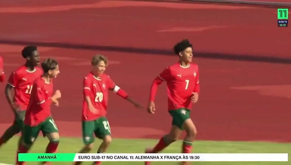Gol de Cristiano Ronaldo Jr. para el 1-0 del Portugal vs. Croacia por la Vlatko Markovic Final. (Video: 11)