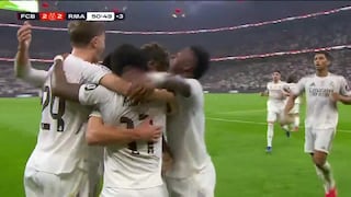 ¡Lluvia de celebraciones! Gol de Gonzalo García para el 2-2 de Real Madrid vs. Barcelona