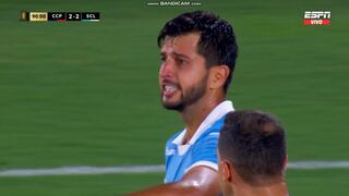 ¡En la agonía! Gol de Rafael Lutiger para el 2-2 de Sporting Cristal con Cerro Porteño