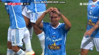 ¡Ya es goleada! Gol de Távara y doblete de Hohberg para el 4-0 de Cristal vs. Cienciano