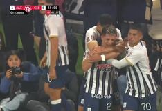 Tras desborde de Freytes: el gol de Cabellos para el 1-0 en el Alianza Lima vs. Cienciano