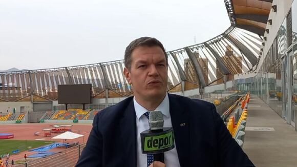 Carlos Zegarra y las ventajas de Lima sobre Asunción para los Juegos Panamericanos y Parapanamericanos. (Video: Ubaldo Villalobos)