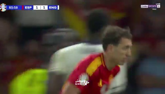 Gol de Oyarzabal para el 2-1 de España vs Inglaterra en la final de la Eurocopa 2024. (Video: ESPN)