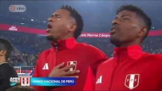 ¡A todo pulmón! El Himno Nacional del Perú retumba en Rusia para el amistoso FIFA