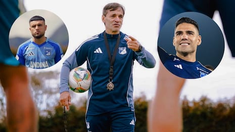 Fabian Bustos, nuevo DT de Millonarios, liderará a Ureña y derrama elogios por Radamel Falcao