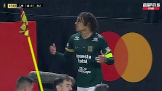 ¡'Depredador’ en el área! Gol de Paolo Guerrero para el 1-0 de Alianza Lima vs. Libertad