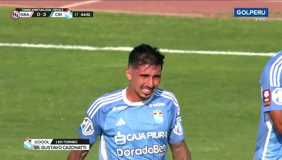 Gustavo Cazonatti marcó el 3-0 de Sporting Cristal sobre Sport Boys. (Video: GOLPERU)
