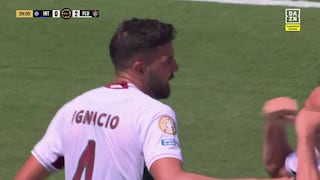 ¡Era el 2-0 de Fluminense! Golazo de cabeza de Ignácio da Silva, que no valió ante Inter