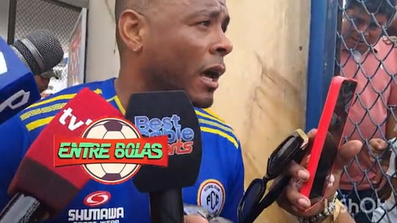Wilmer Aguirre habló tras victoria de FC Cajamarca. (Video: Entre Bolas)