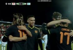 ¡Cabezazo para su doblete! Gol de Jairo Vélez para el 2-1 de Perú vs. Honduras