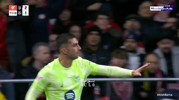 Ferran Torres puso el 2-2 del Barcelona vs Atletico de Madrid. (Video: BeinSports)