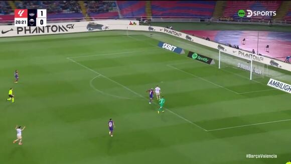 Error de Marc-André ter Stegen en el Barcelona vs. Valencia por LaLiga. (Vídeo: DSports).