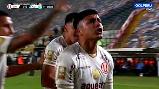 ¡Una volea espectacular! Gol de Jairo Concha para el 1-0 de Universitario vs. ADT