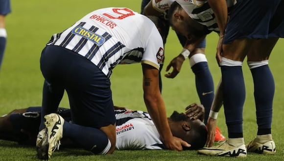 Así salió Cecilio Waterman en el partido de Alianza Lima vs. Boys. (Video: Fernanda Huapaya)
