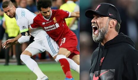 Pasan los años y no lo perdona: “No es mi jugador favorito”, Klopp recordó a Ramos por lesión a Salah