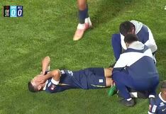 ¡Entre lágrimas! Guillermo Enrique salió lesionado en el Alianza Lima vs. Deportivo Garcilaso