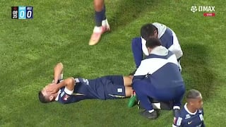 ¡Entre lágrimas! Guillermo Enrique salió lesionado en el Alianza Lima vs. Deportivo Garcilaso