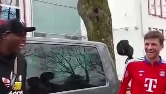 Guadalupe y el encuentro con Müller en Alemania (Video: Instagram)