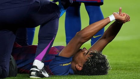 ¡España y el mundo se paraliza! Lamine Yamal salió lesionado previo al Mundial