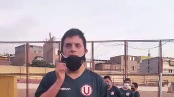 Conoce al equipo de futsal de Universitario para personas con síndrome de down (Video: José Marín)