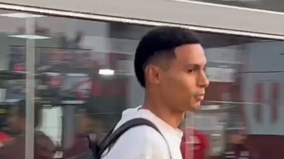 Marcos López llegó a la Videna tras arribar a Lima. (Gianina González/Depor)