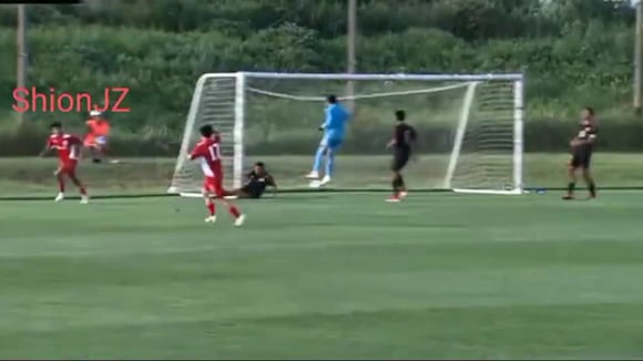 Gol de equipo de la ciudad de Niigata vs Selección Peruana Sub 17. (Vídeo: @Sh10nJZ).