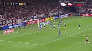 ¡Asistencia de André Carrillo! Volvió a aparecer su magia en gol de Corinthians vs UCV por Copa Libertadores