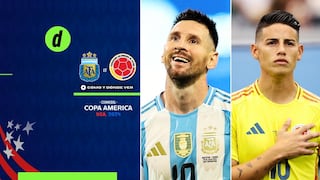 Argentina vs. Colombia: ¿dónde y cómo ver la final de la Copa América 2024?