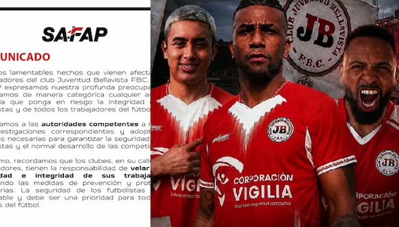 SAFAP exige garantías tras amenazas a jugadores de Juventud Bellavista. (Video: N60 Noticias)