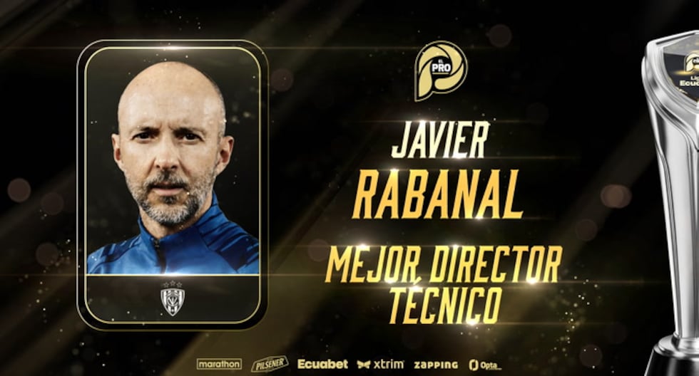 ¡Entrenador de oro en la ‘U’! Javier Rabanal fue elegido como mejor DT de la Liga Pro de Ecuador