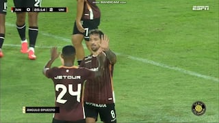 ¡Llegó el segundo! Gabriel Costa apareció con un golazo para Universitario vs. Junior