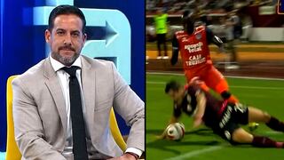 Óscar del Portal critica el arbitraje en el Universitario vs. UCV: “Me parece raro”